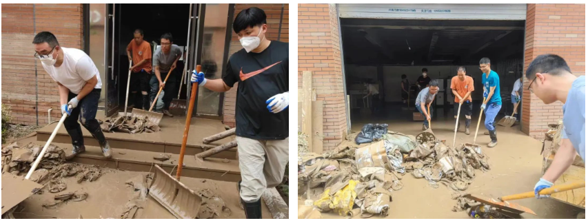 眾志成城 同舟共濟(jì) | 隆泰物業(yè)支援涿州區(qū)域恢復(fù)生產(chǎn)(圖4)